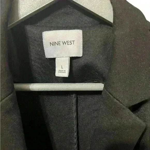 Nine West Black Blazer, Size Large - Picture 4 of 4